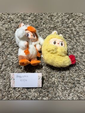 Labubu Forest Fairy Tale Duck & Shrimp Phone Case